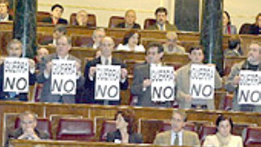 La oposición pide en el Congreso que España no apoye la guerra en Irak