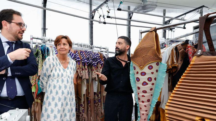 Carmen Moriyón visita el backstage del Circo del Sol |