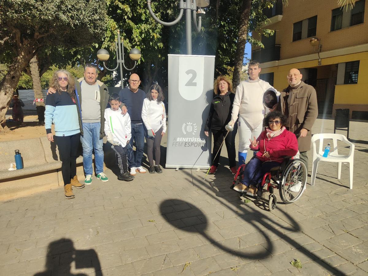 Esgrima en Benetússer.