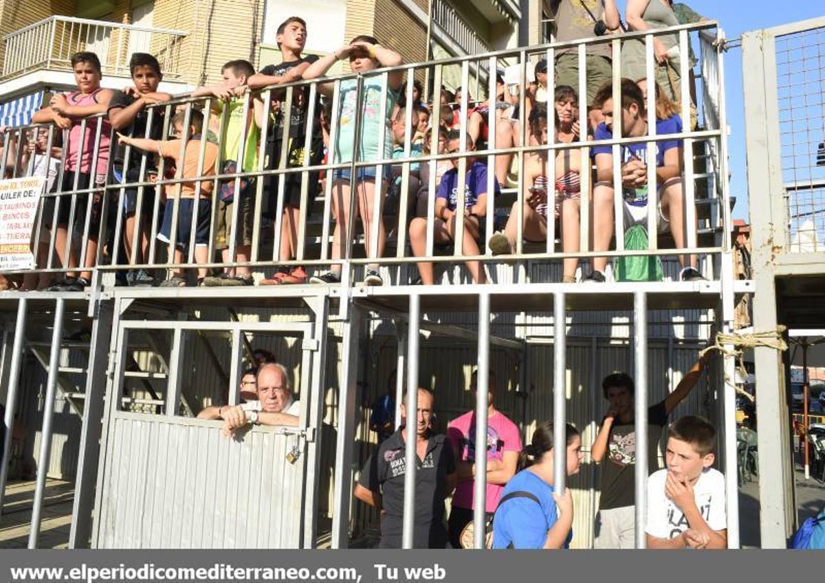 Desfile de peñas y toro fiestas Sant Pere Desfile de peñas y toro fiestas Sant Pere