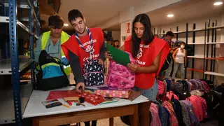 Vuelta al cole en A Coruña: el alza de precios dispara la demanda de ayuda a Cáritas para afrontar el regreso a las aulas