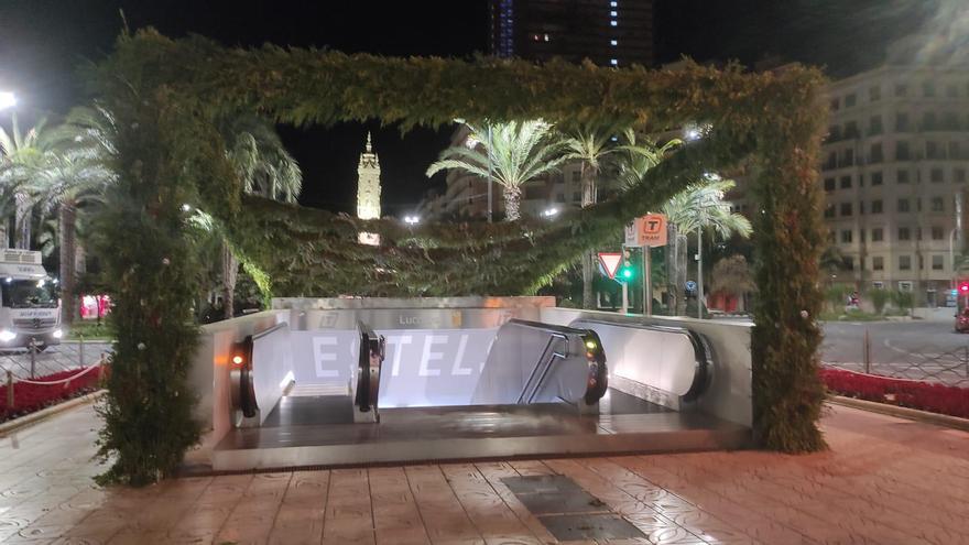 Guirnaldas y flores naturales para adornar la navidad en Alicante