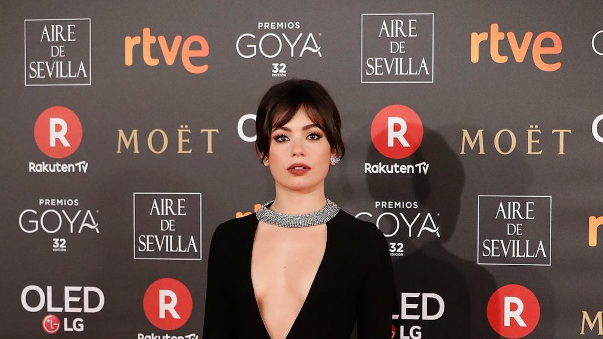 Premios Goya 2018: Anna Castillo con vestido de Villalba Atelier