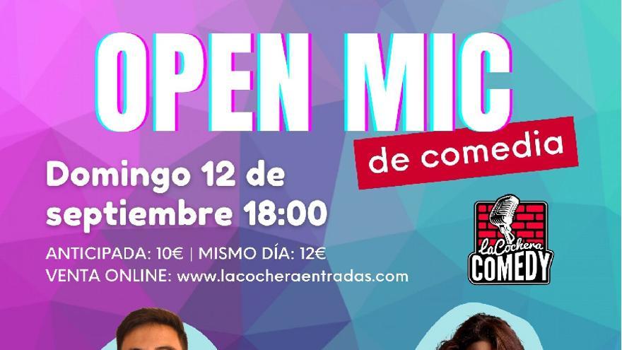 Open mic. La Cochera comedy