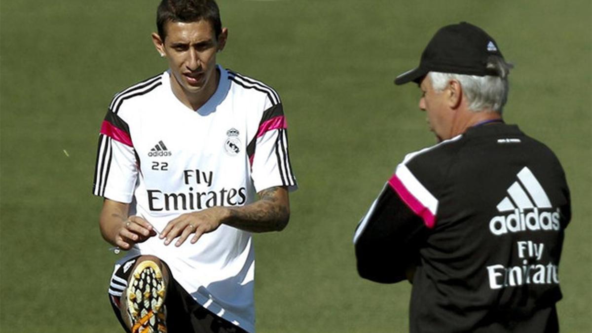 Di María no estará esta noche en el Vicente Calderón