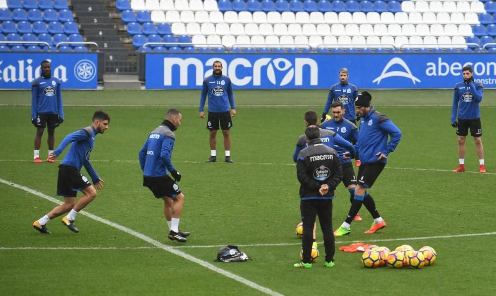 Última sesión del Dépor antes del Camp Nou