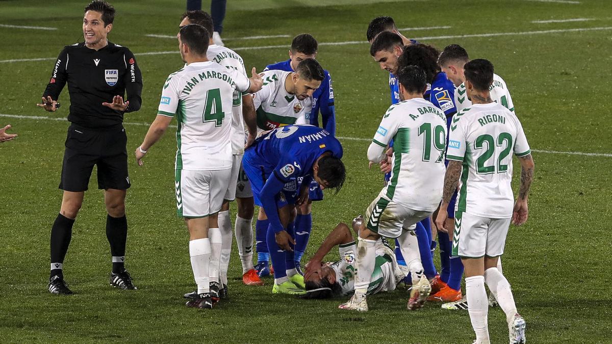 Elche 1 - Getafe 3: El Elche se desangra