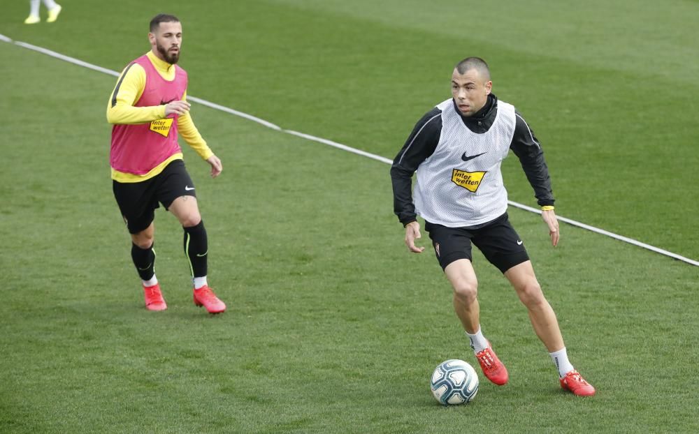 Entrenamiento del Sporting