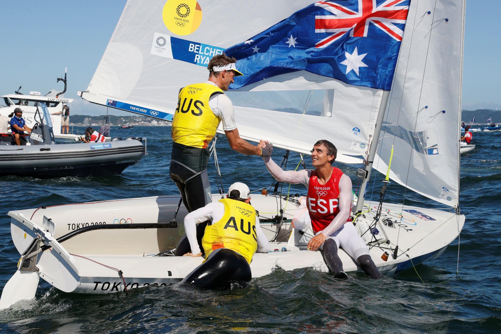 Nico Rodríguez y Jordi Xammar ganan el bronce en el 470 de vela en Tokyo 2020