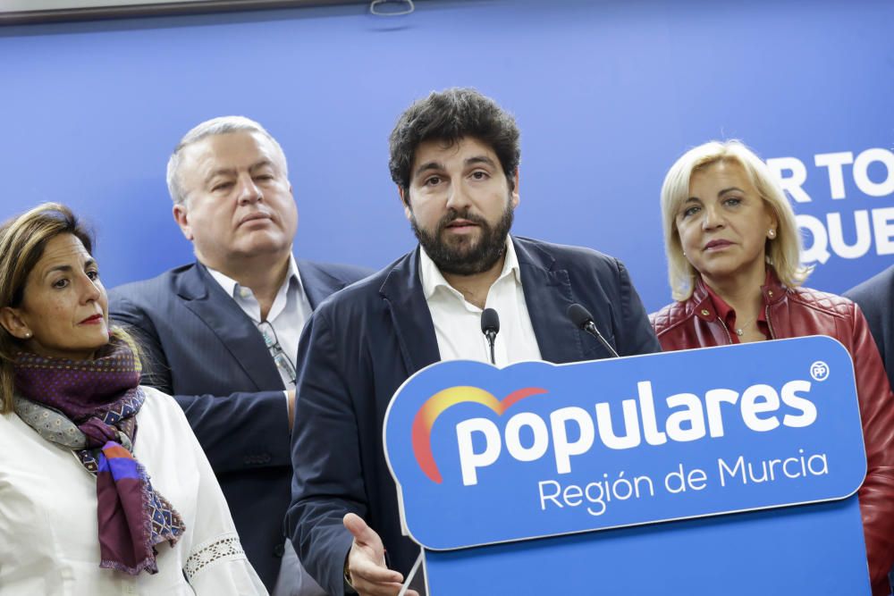 Así fue la noche electoral en la sede del PP