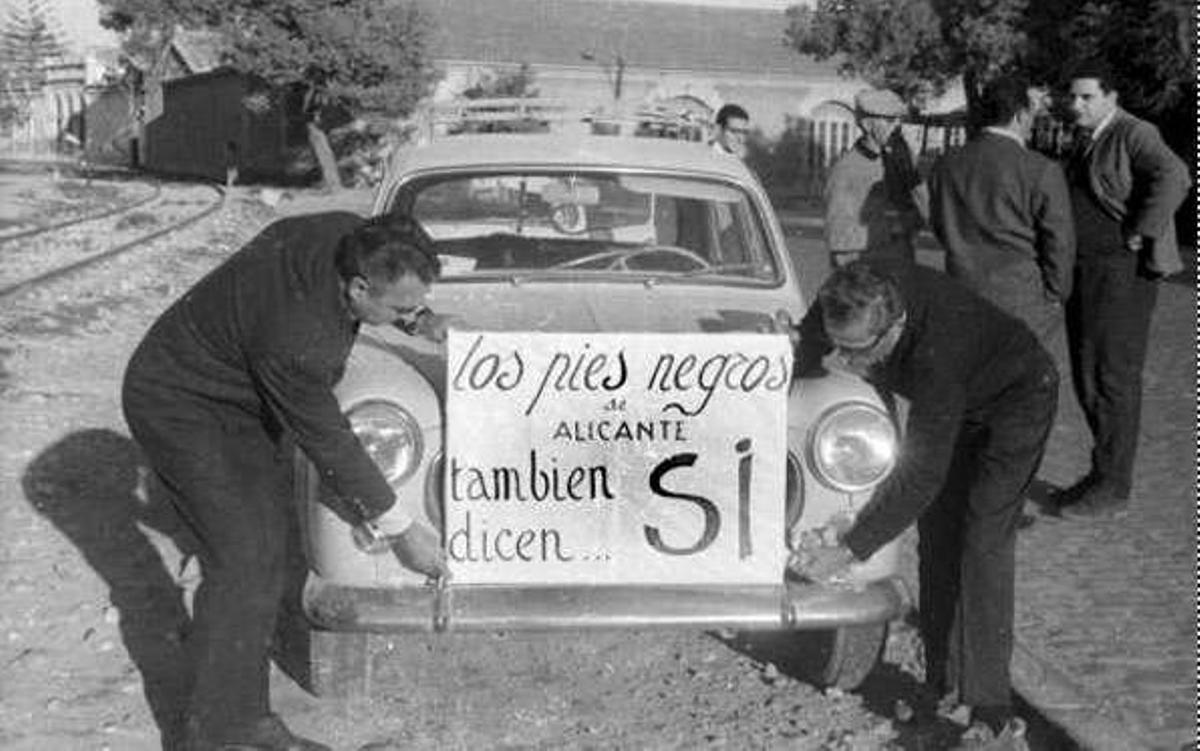 Cincuenta años con los pies negros