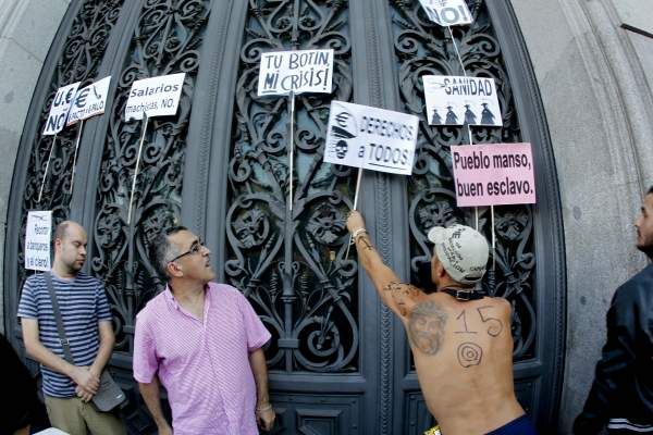 Las imágenes de la protesta global del 15-O