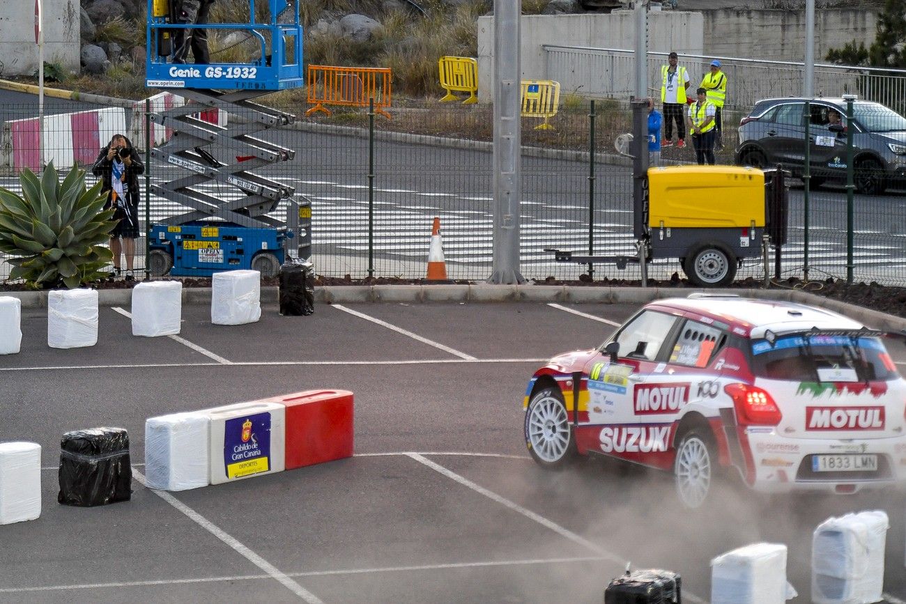 Tramo espectáculo del Rally Islas Canarias