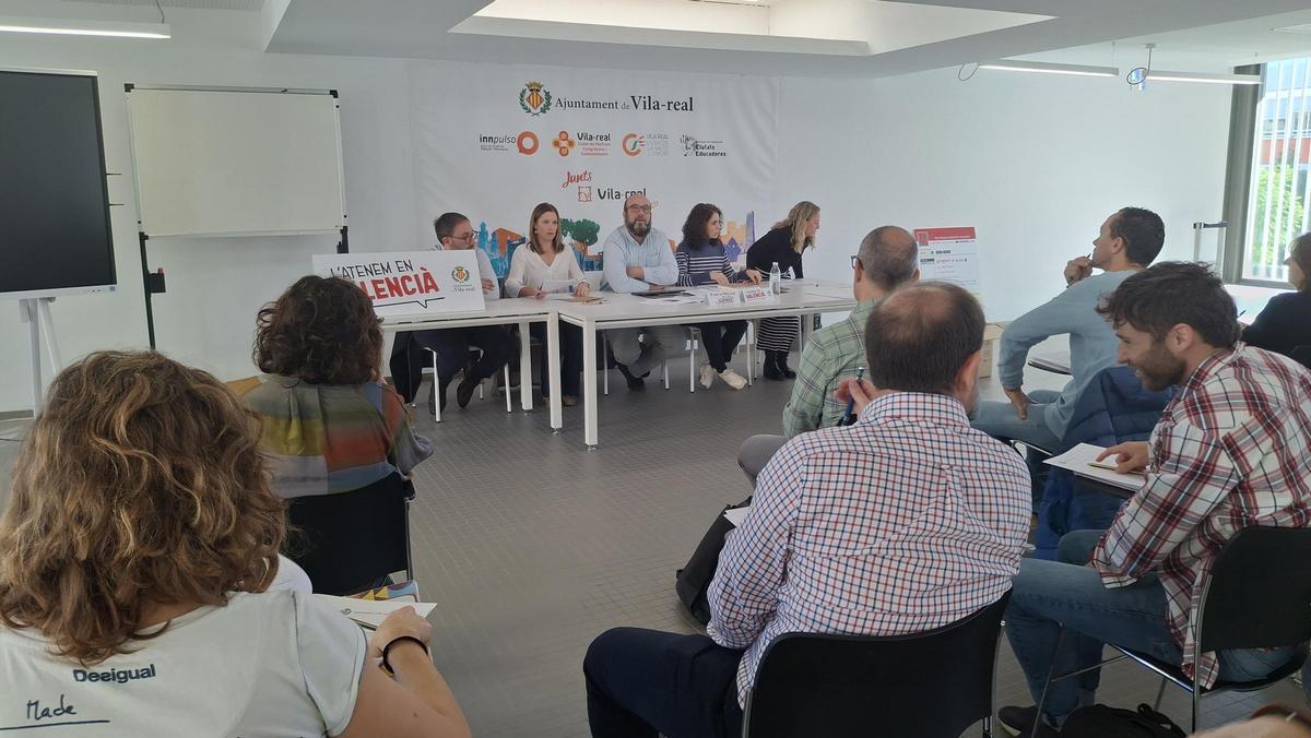 Una altra foto de l'acte.