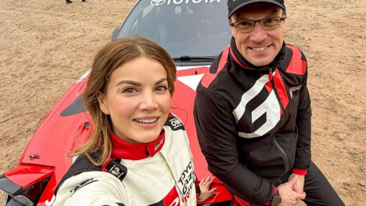 Janni Hussi emprende su carrera en el mundo del motor (34 años)