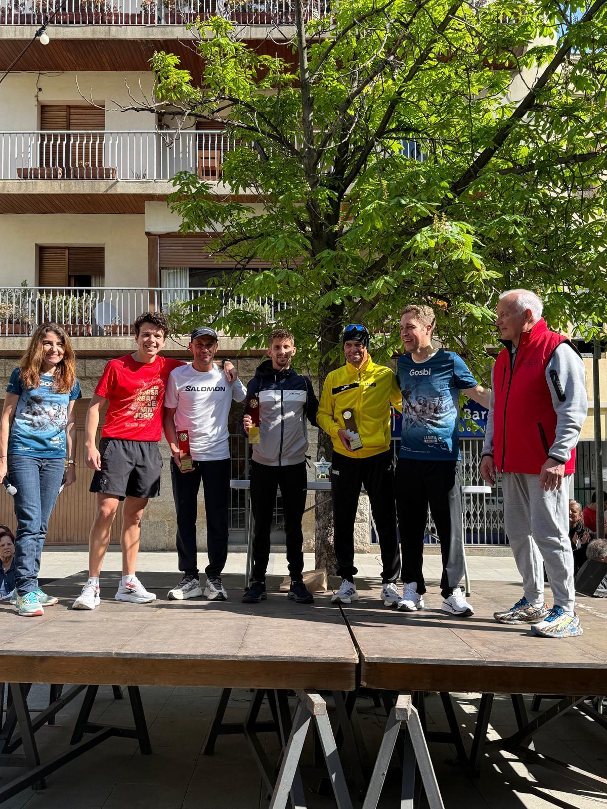 Un dels podis de la cursa.