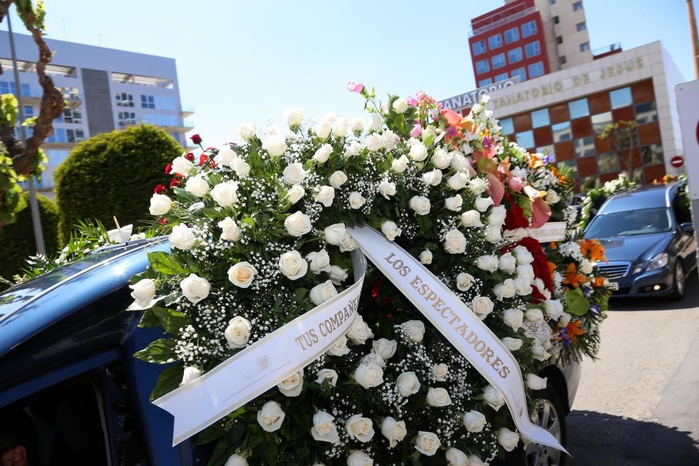 Funeral del exalcalde de Murcia Clemente García