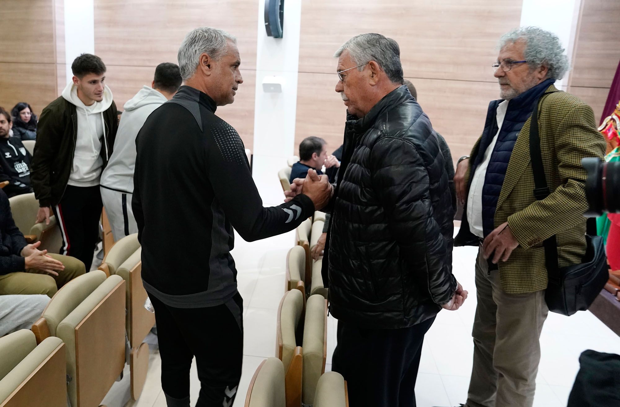 Manolo Gaspar, en la rueda de prensa del cierre del mercado invernal 2023.