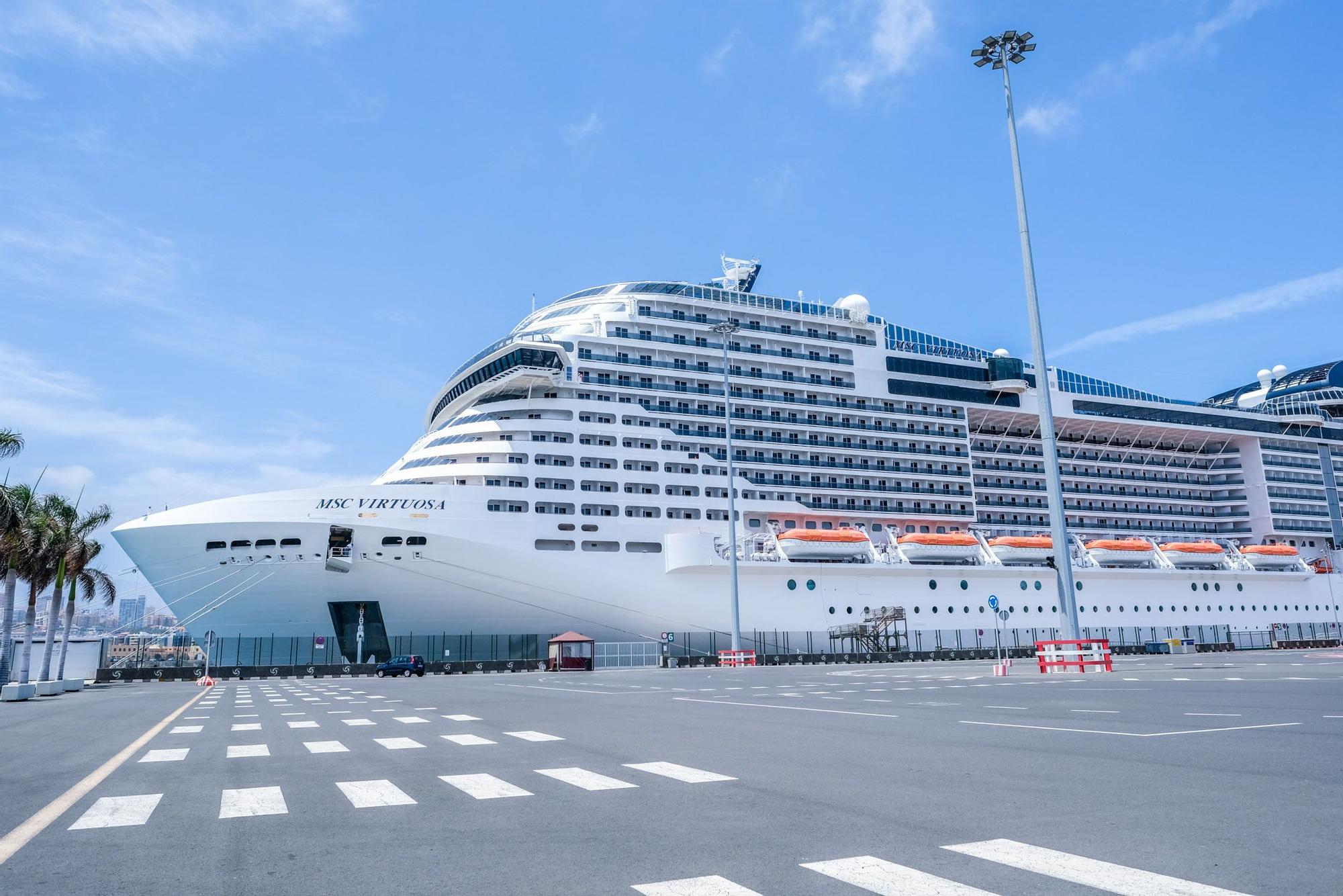 Visita al crucero 'Virtuosa' de MSC