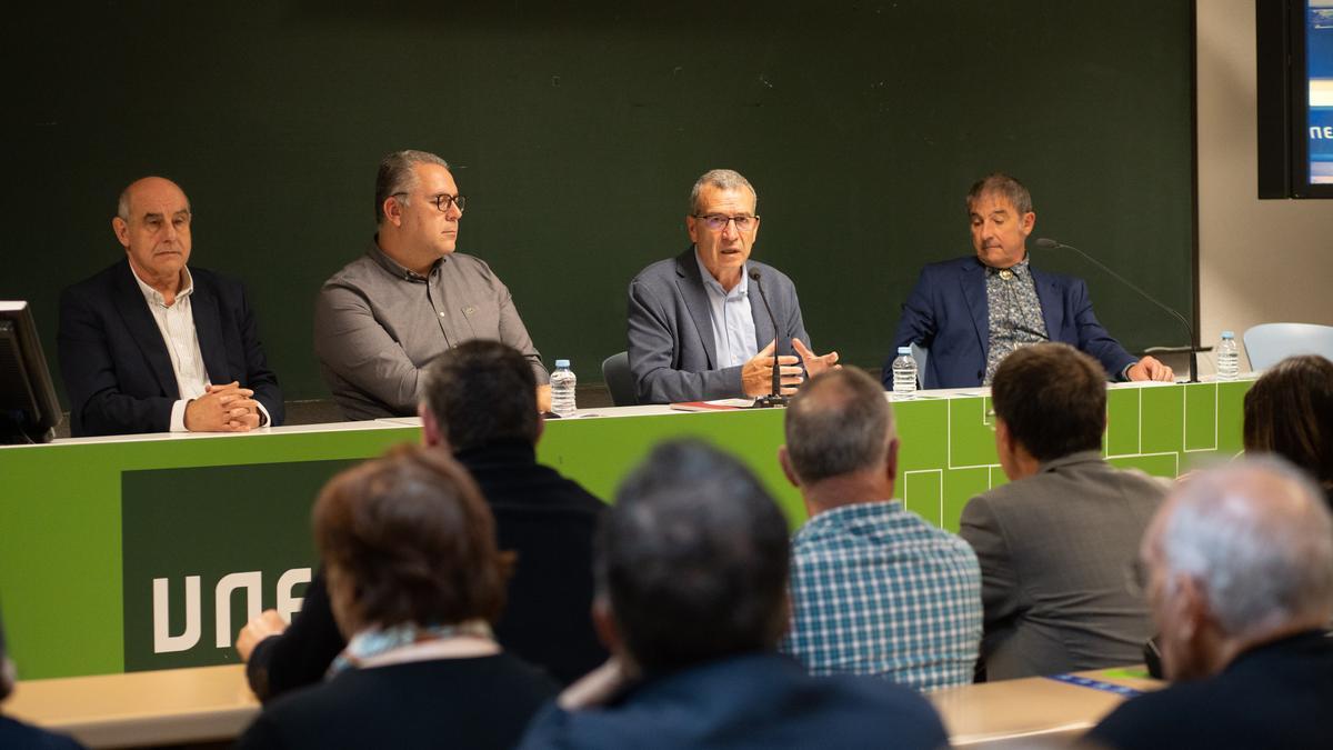 Boya, durante su intervención ayer en las jornadas