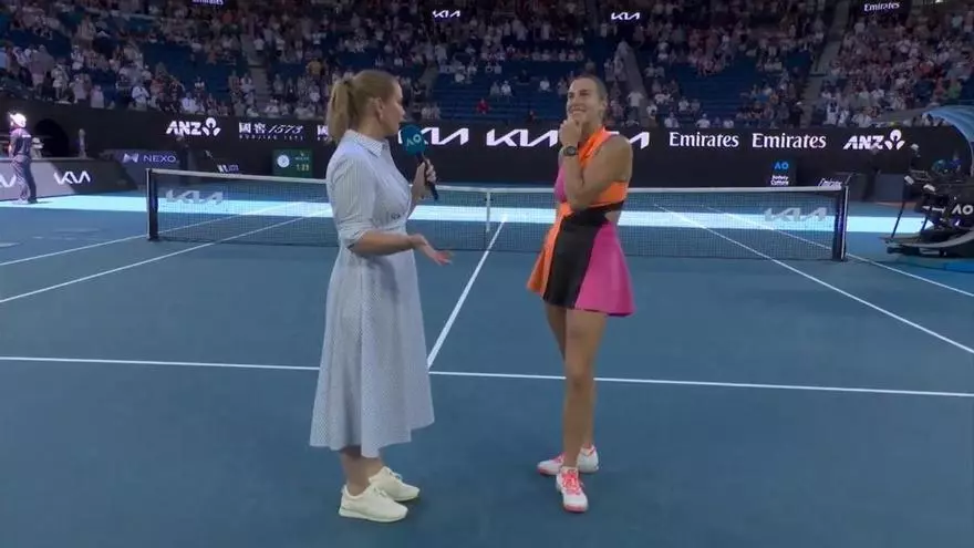 Sabalenka le hace una divertida petición a Alcaraz para su cumpleaños