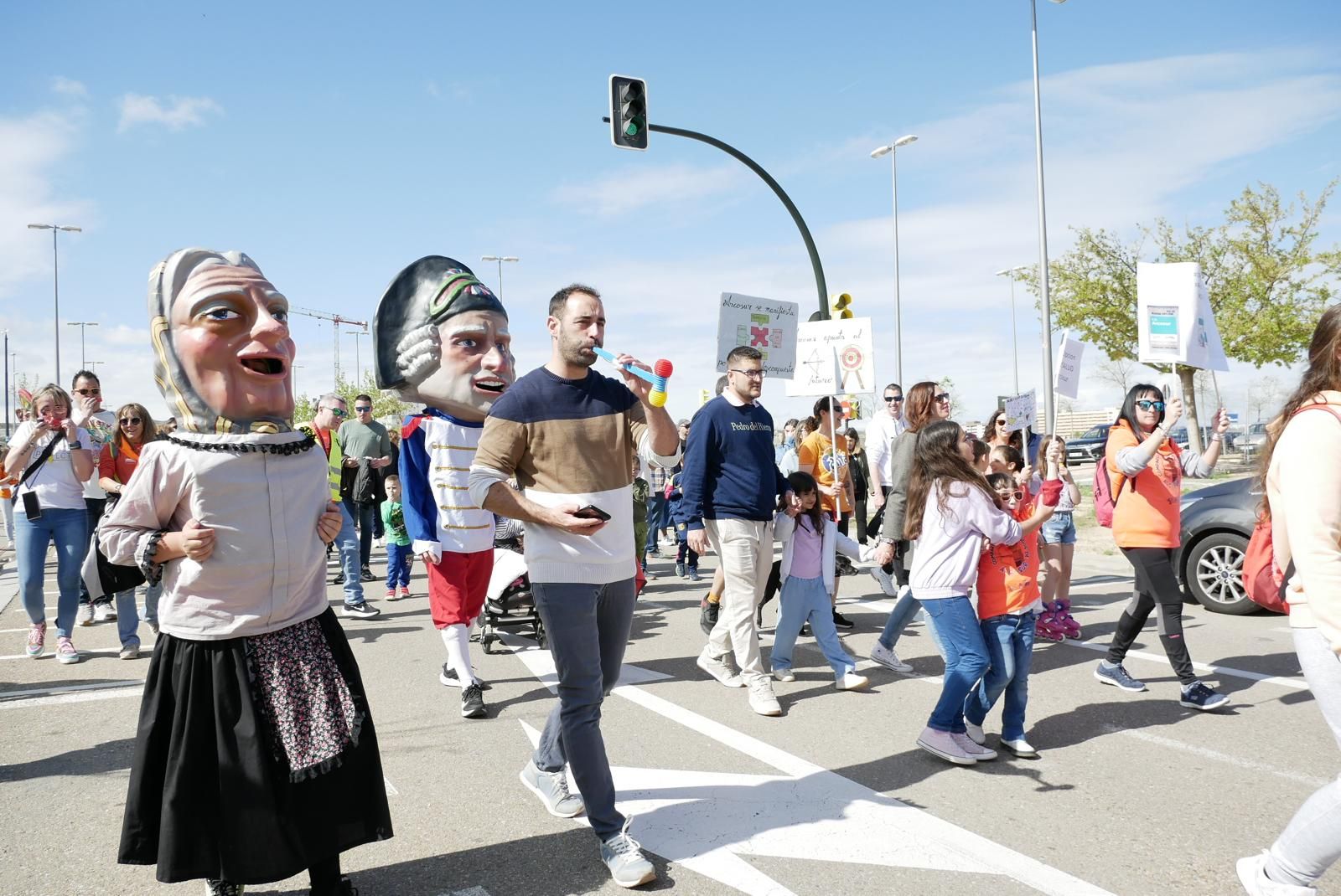 En imágenes | Los vecinos de Arcosur protestan por la ubicación del centro de salud