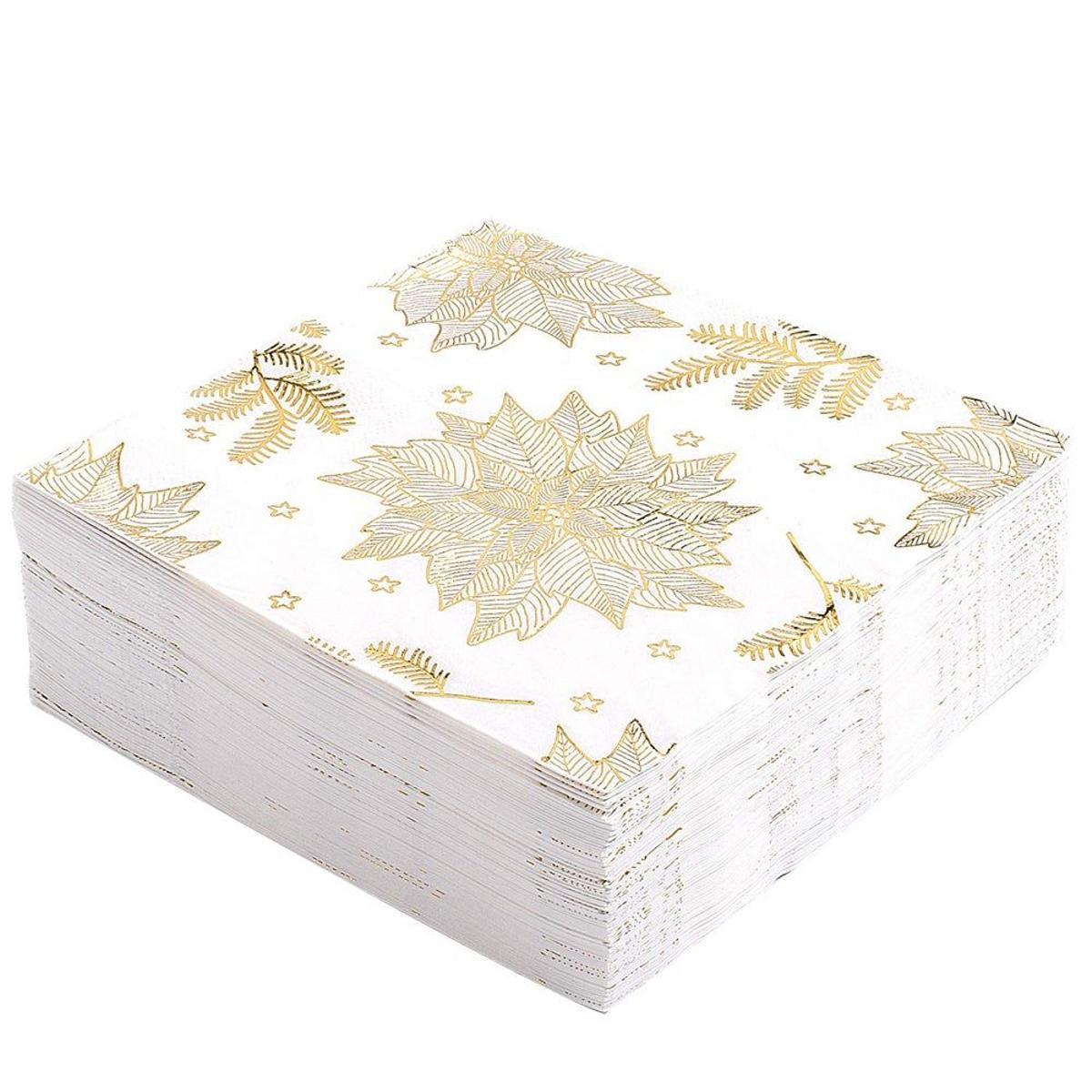 Servilletas de papel para Navidad (Precio: 11,99 euros)