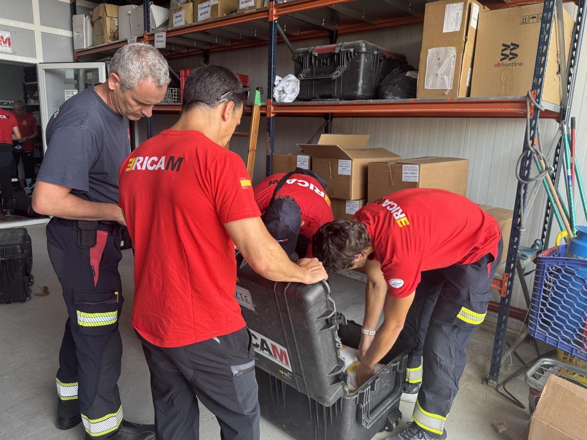 El Equipo de Emergencia y Respuesta Inmediata de la Comunidad de Madrid se prepara para partir hacia Venezuela
