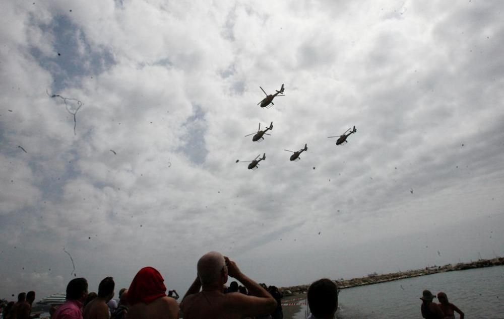 Así fueron los festivales aéreos de 2009 y 2010 en Málaga