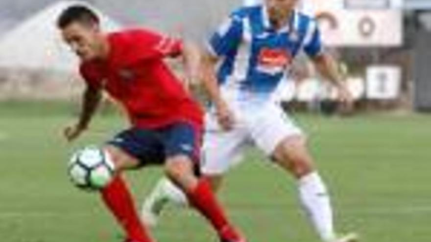 Guzmán, jugant contra l&#039;Espanyol B.