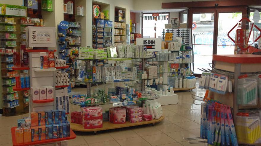 Imagen de una farmacia en Gran Canaria.