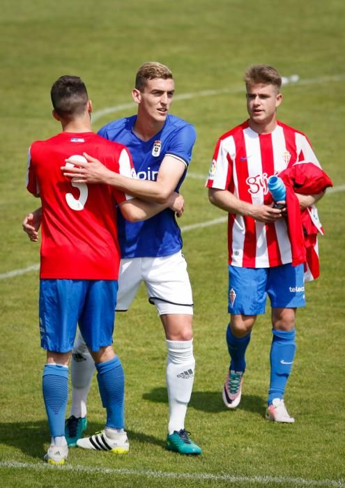 Oviedo B - Sporting B, en imágenes