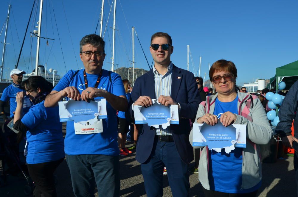 Marcha solidaria de Astrade en Cartagena