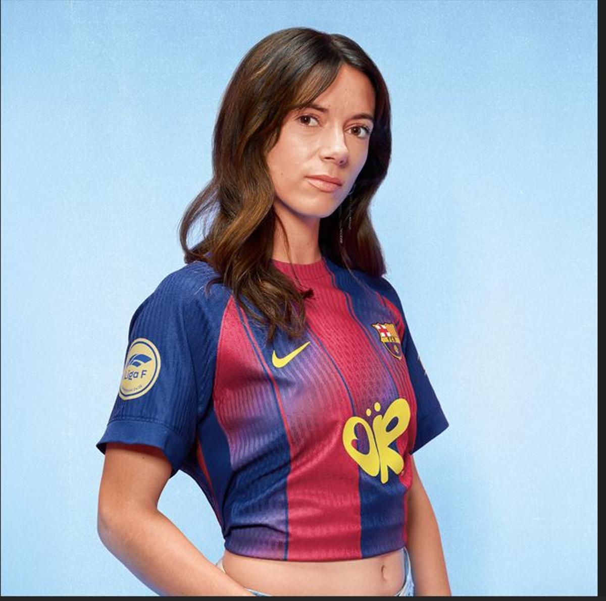 La camiseta de Olivia Rodrigo se estrenará con el Barça femenino
