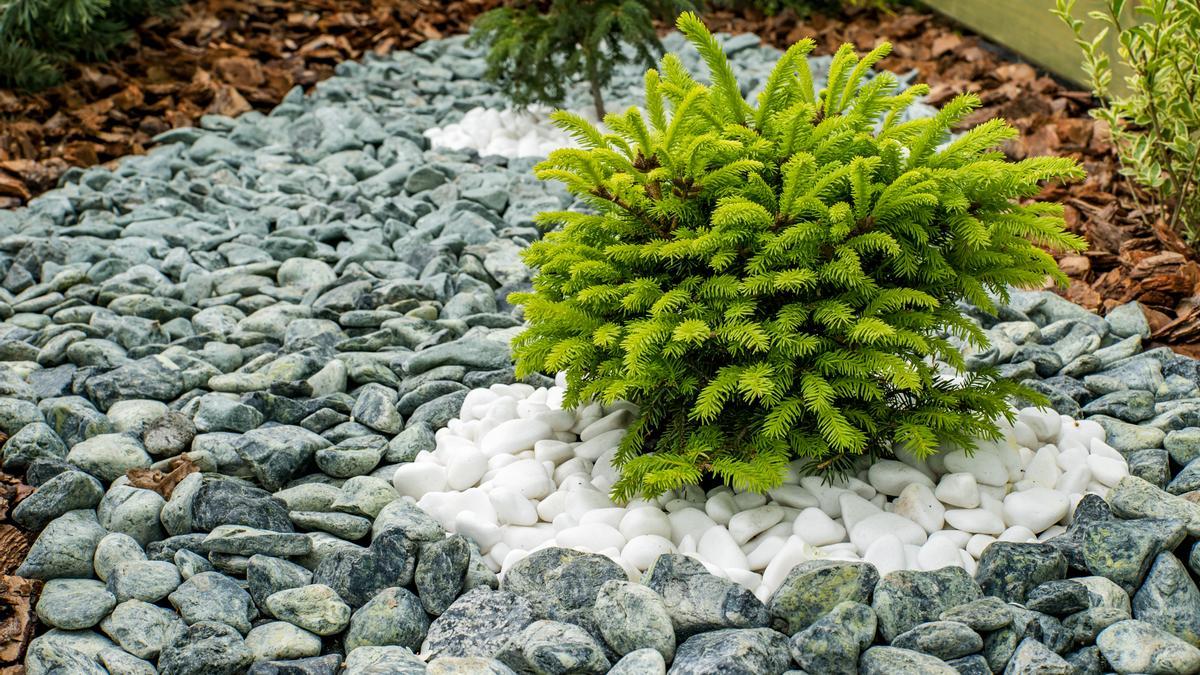 Decoración con piedras naturales en tu jardin