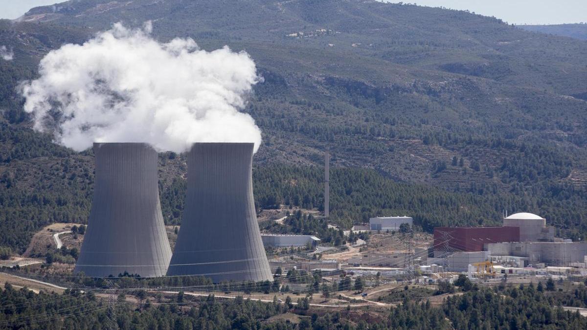 Vista general de la central nuclear de Cofrentes.
