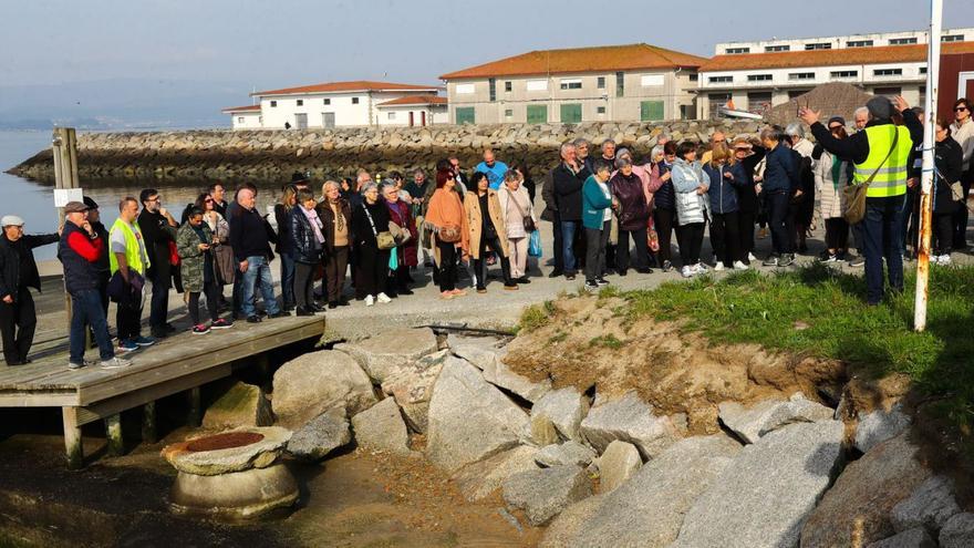 Ana Granja denuncia el estado “lamentable” de las playas de Vilaxoán y Bamio