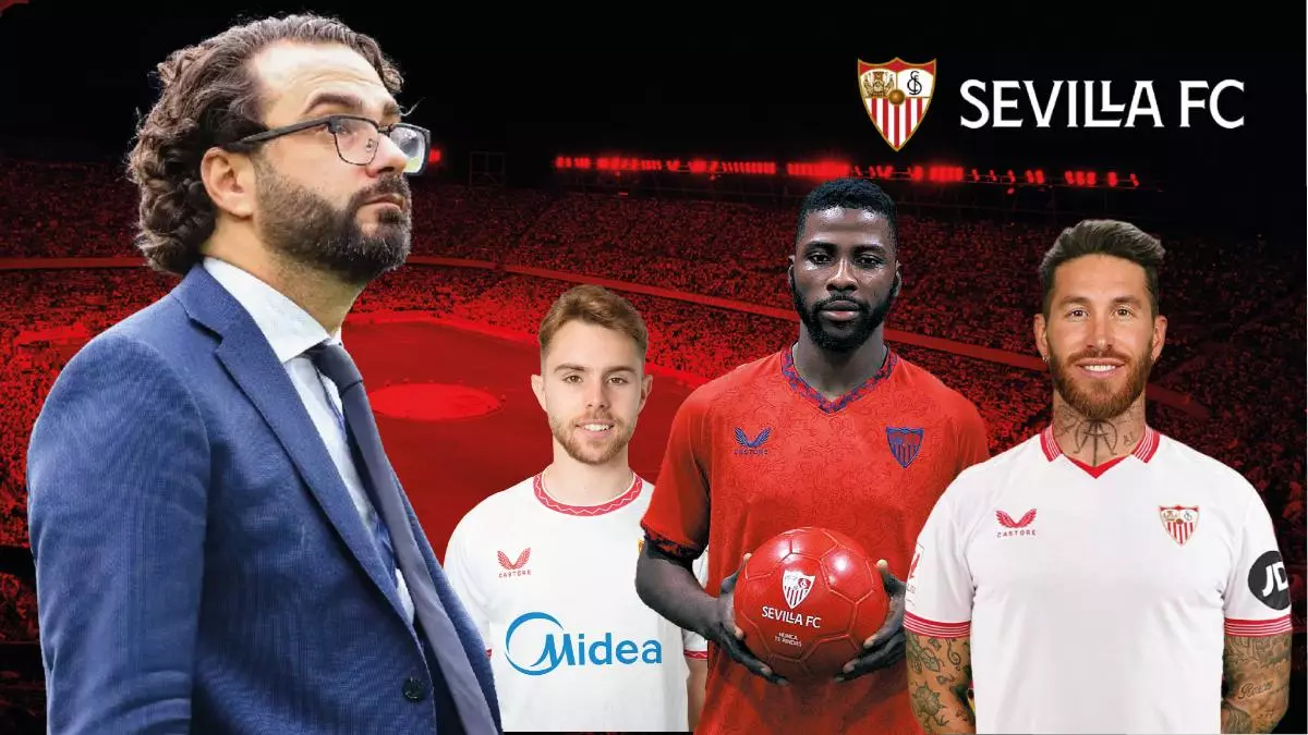 Desastre total en el Sevilla: delanteros sin goles y cinco técnicos en dos años