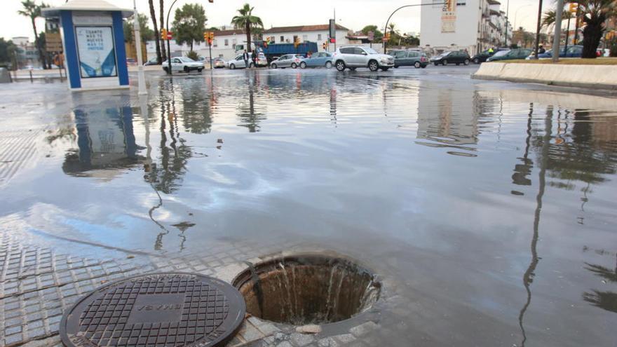 La lluvia continuará en Málaga durante la jornada del jueves.