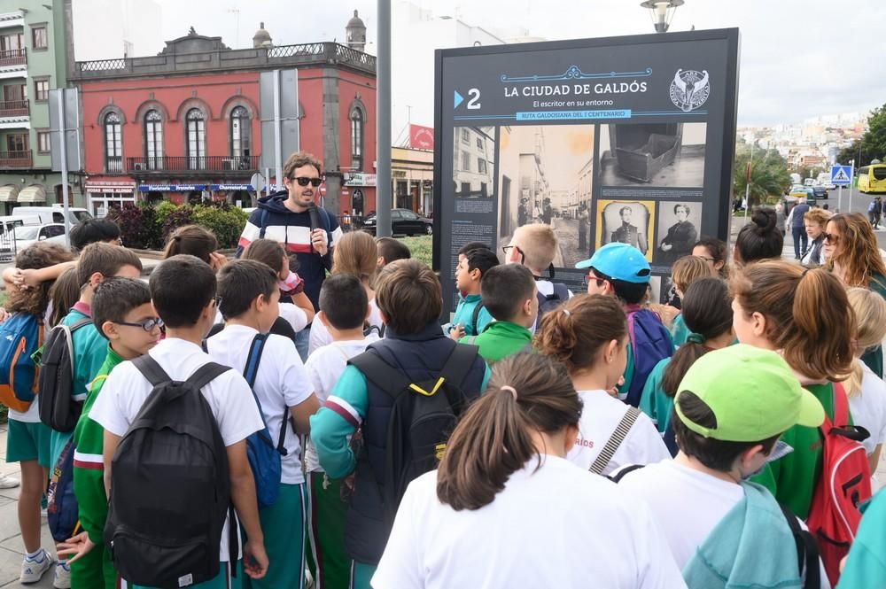 Presentación de la exposición 'La ciudad de Galdós'