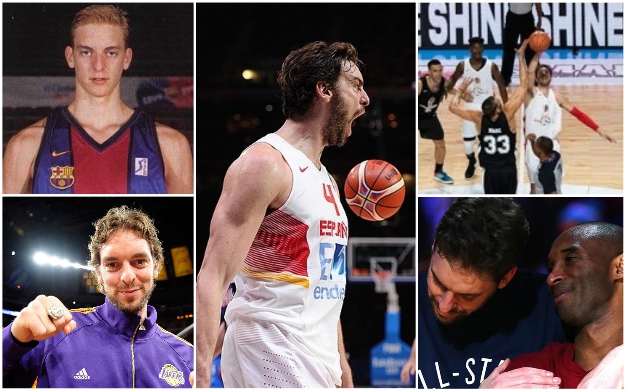 Algunos de los momentos estelares en la carrera de Pau Gasol.