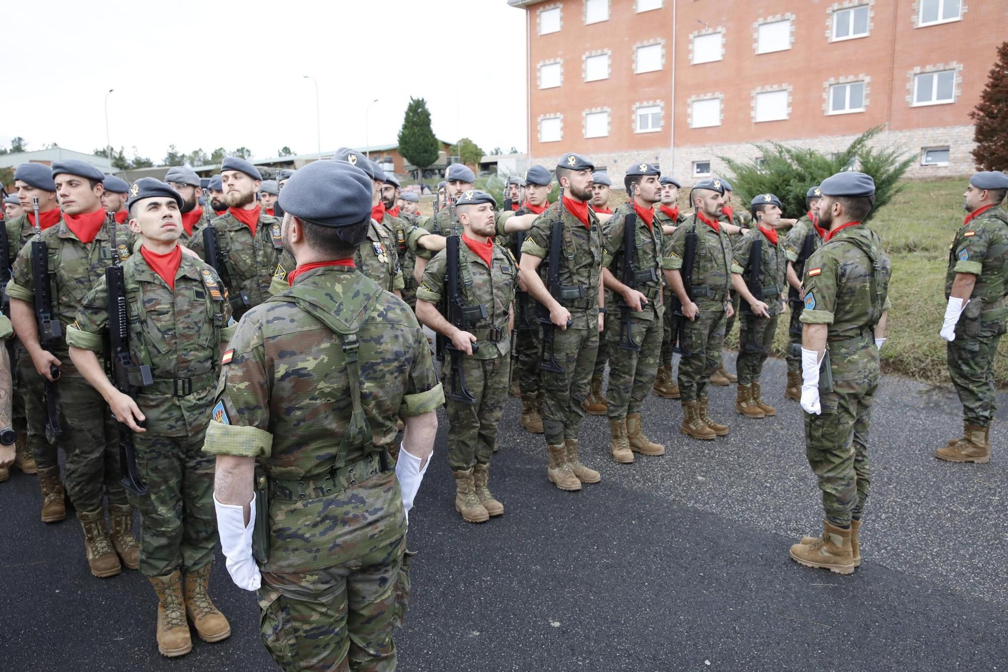 EN IMÁGENES: Desfile militar del regimiento "Príncipe" y fiesta de La Inmaculada en Cabo Noval