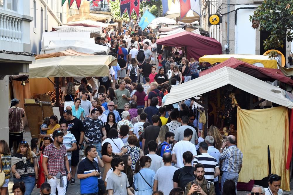 Último día de la Feria Medieval de A Coruña