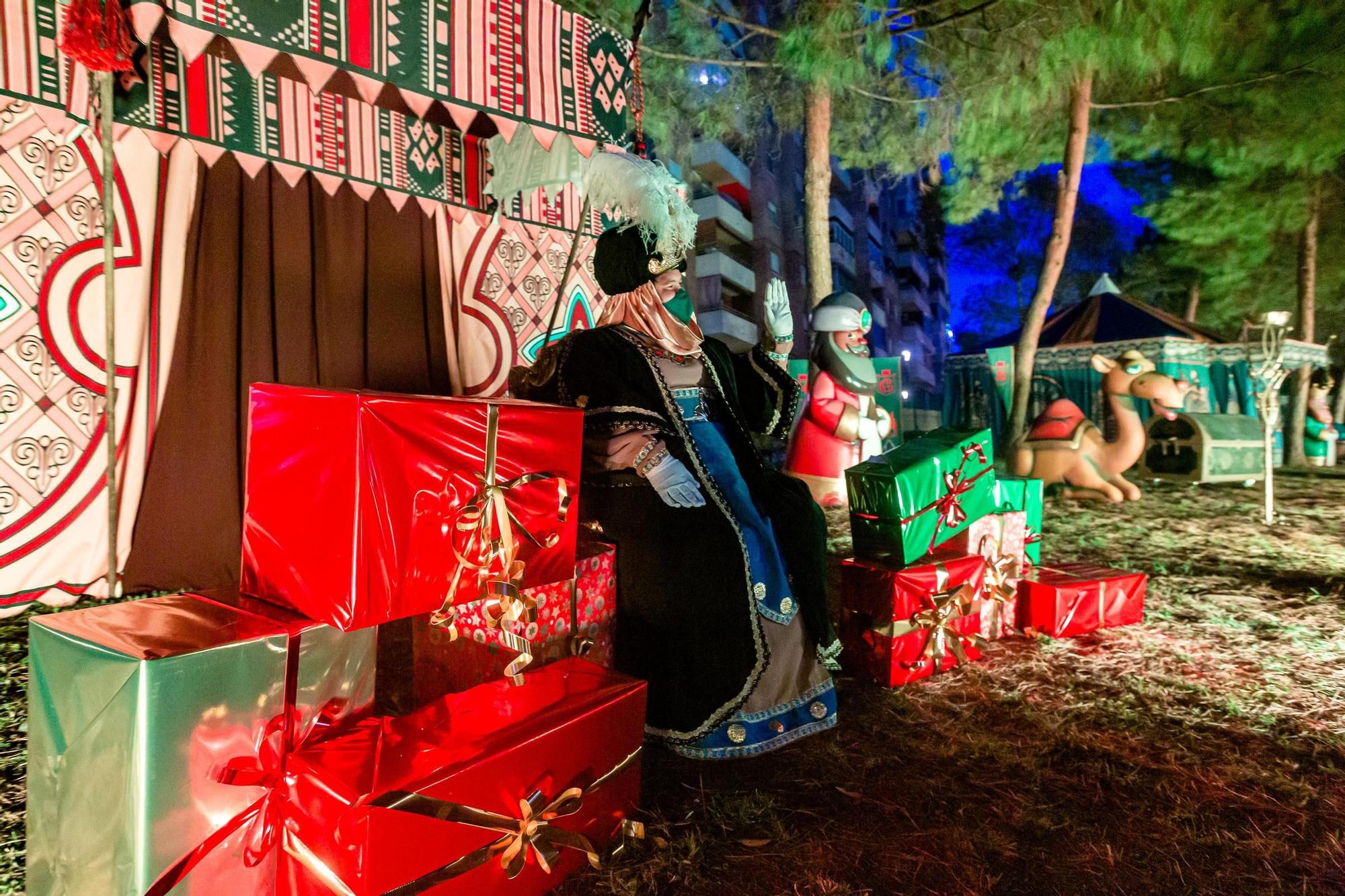 Así es el campamento de los Reyes Magos en Benidorm