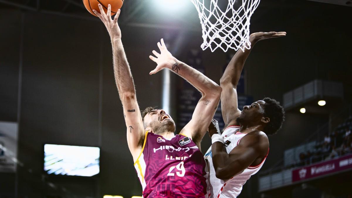 Pierre Oriola fue importante en la victoria de Hiopos Lleida ante 'Breo'