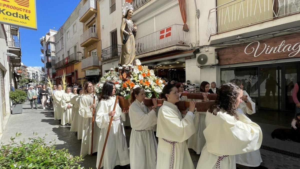 Processó i Cant de l'Àngel l'any passat.