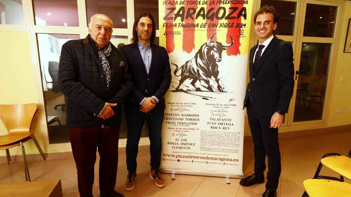 La feria taurina de San Jorge de Zaragoza se ha presentado este jueves.