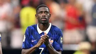 La bronca de Dembélé al descanso que enfadó al vestuario francés ante España
