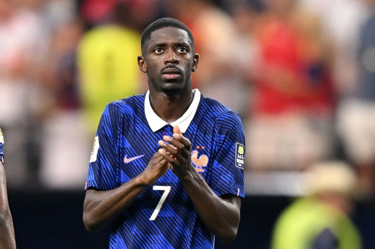 Dembélé, ante España