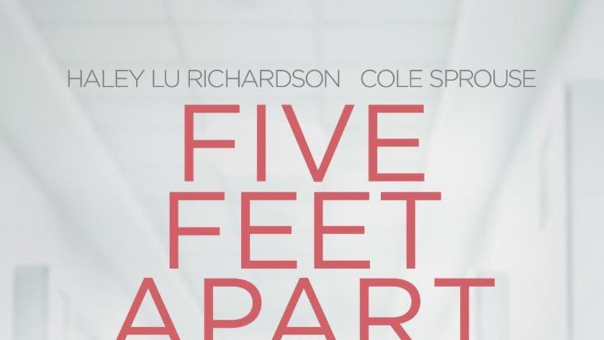 Cine a la fresca en Sant Jordi  Five feet apart (Ciclo Literatura y Cine)